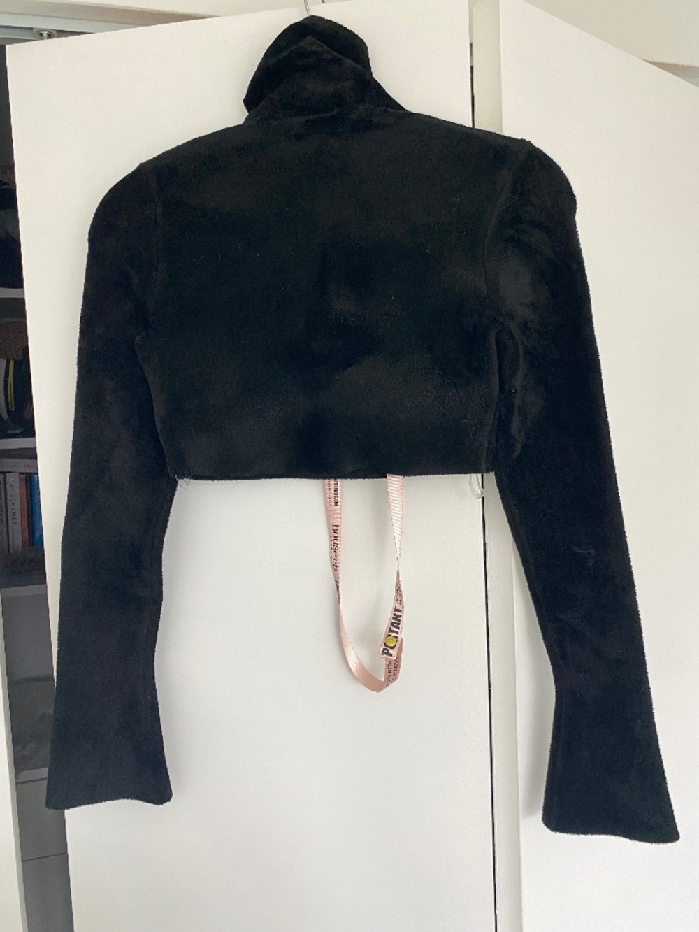 House of CB Suri Black Crop Top